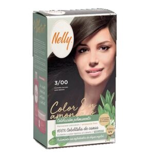 3/00 Castaño Oscuro Color sin Amoniaco NELLY
