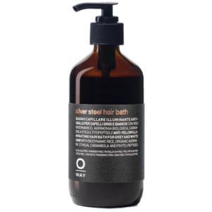 Silver Steel Hair Bath 240ml OWAY