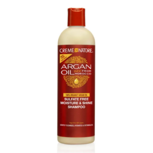 Argan Oil Sulfate Free Moisture & Shine Shampoo 355ml CREME OF NATURE