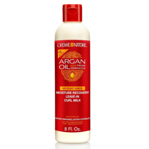 Argan Oil Moisture Recovery Leave-In Curl Milk 236ml CREME OF NATURE