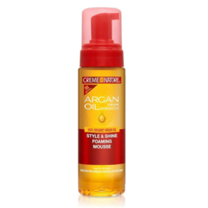 Argan Oil Style & Shine Foaming Mousse 207ml CREME OF NATURE